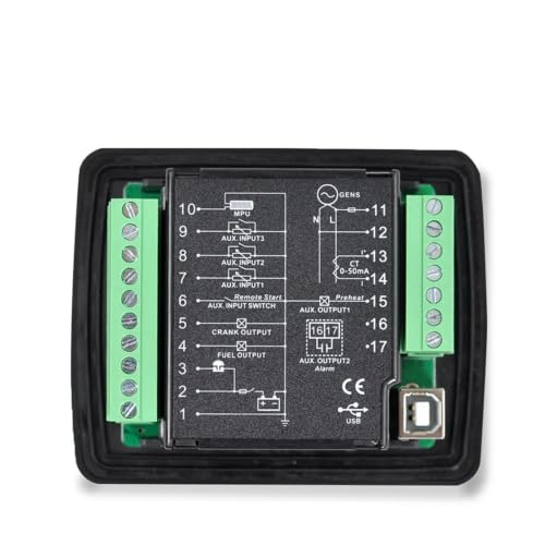 Module de commande DC30T pour panneau de groupe électrogène et gestion de générateur diesel