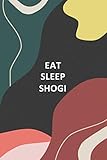 jogging hombre  EAT SLEEP SHOGI: Blank Lined Notebook Journal (6x9) 110 pages: Notebook/Journal/Diary/Memory Book also for Notes, Journaling, Quotes, and Stories  Gifts for women and men