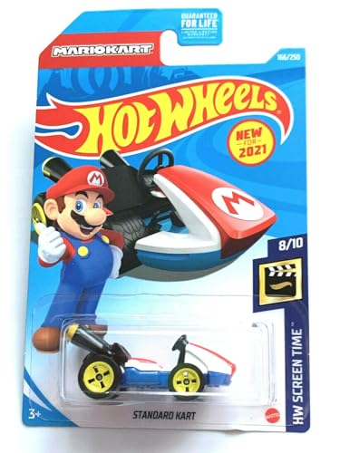 Hot Wheels Standard Kart, [Mario Kart] 166/250 Screen Time 8/10 ()