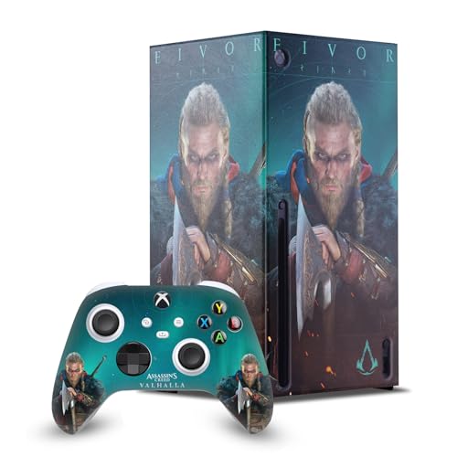 Skin Xbox Series X Assassin's Creed Valhalla autocollant console et manette de jeu