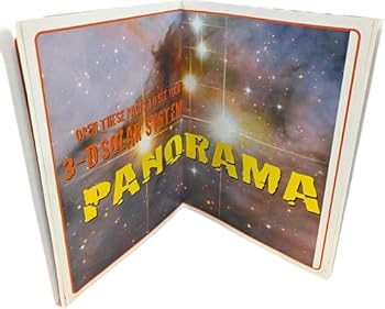 Paperback 3-D PLANETS INSIDE 3-D GLASSES Book