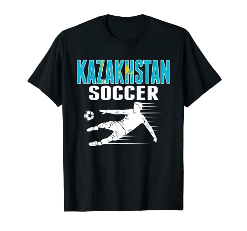 Kazakhstan Soccer Fans Jersey Kazakhstani Football T-Shirt