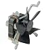 Universal Fireplace Blower Fan 100CFM 4" Blade 3000RPM #T1-RF100-2
