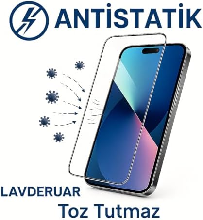 Lavderuar Diamond Glass 9H Temperli Cam Ekran Koruyucu – Samsung A17 için/for Samsung A17, Antistatik, Ultra Şeffaf, Maksimum Koruma - Görsel 6