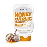 Funtable Honey Garlic Sauce (8.8 oz, 250g) (Halal) - Honey Garlic Flavor, Easy to Use. Perfect Sauce for Chicken, Nuggets, Popcorn, Nachos & More.