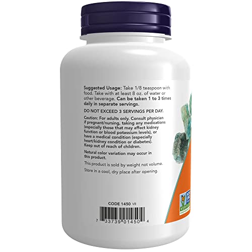 Now Supplements, Potassium Chloride Powder, Certified Non-Gmo, Essential Mineral*, 8-Ounce #TOP2