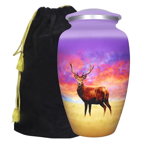 M MEILINXU Large Urn for Ashes for Women & Men,