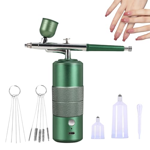 Cepillo de aire para uñas, kit de aerógrafo modelo, juego de pulverizador de pintura para maquillaje de cabello, modelo principiante, pastel, decoración de coche, zapatos, graffiti