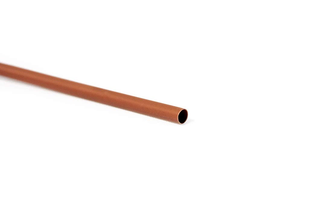 HSP1 Heat Shrink Tubing Flame Retardant Sleeving 4.8mm I/D - 2.4mm I/D (10 mtrs, Brown)