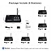 Wuloo Intercoms Wireless for Home 1 Mile Range 22 Channel 100 Digital Code Display Screen, Wireless Intercom System for Home House Business Office, Room to Room Intercom Communication (6 Packs, Black)