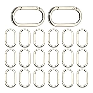 Keyubria Karabiner Clips mit Federhaken