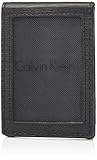 Calvin Klein Men's Credit Card Case with ID Flap, Black, One Size