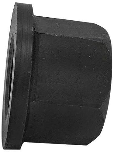 Miniatura 4 de DBM IMPORTS Set of 2 Pcs 516''-18 Thread Flange Nuts Heat Treated Steel, Black Oxide Finish