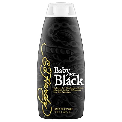 Ed Hardy Baby Got Black Tanning Lotion 10 Oz
