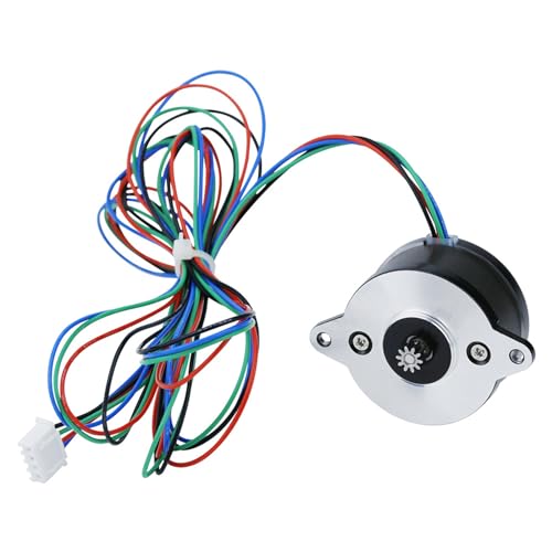Moteur pas à pas 36mm rond 10 dents avec câble pour extrudeuse imprimante 3D 2.4