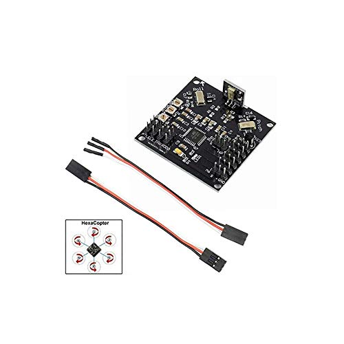 Qwinout F550 Airframe Rc Hexacopter Drone Kit Diy Pnf Unassembly Combo Set With Kkmulticopter Flight Controller For Beginners (No Battery And Remote Controller) #TOP2