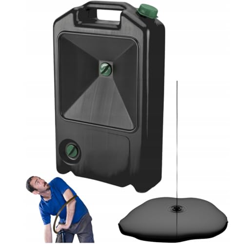 Bidon de vidange d'huile 8 l - Bac de récupération d'huile en plastique robuste - Bidon en plastique pour vidange d'huile, carter d'huile, accessoires de vidange d'huile, stockage sûr des huiles et