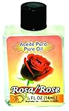 12 PIECES BRYBRADAN ROSE PURE OIL ROSA ACEITE PURO ½ FL.OZ. (14.7 ML)