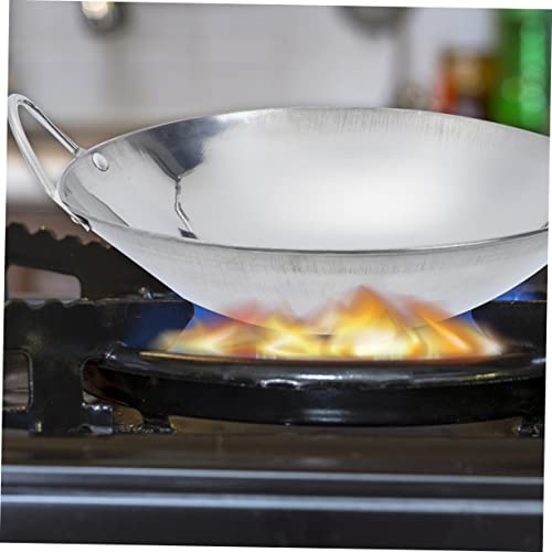 Set de 2 Woks de Acero Inoxidable con Doble Asa miniatura 5