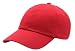 BRAND NEW 2016 Classic Plain Baseball Cap Unisex Cotton Hat For Men & Women Adjustable & Unstructured For Max Comfort Low Profile Polo Style  Unique & Timeless Clothing Accessories By Top Level, Red, One Size