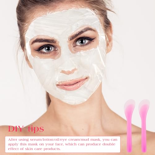 Salbsever 579112_1_E7EDFJTC 200 Sheets Disposable Plastic Face Sheet Mask thumb #2