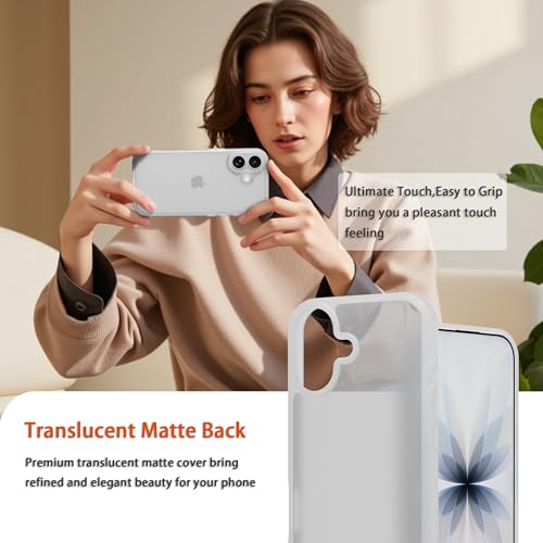 Image of iPhone 17 Case,Translucent Matte(Frosted White)