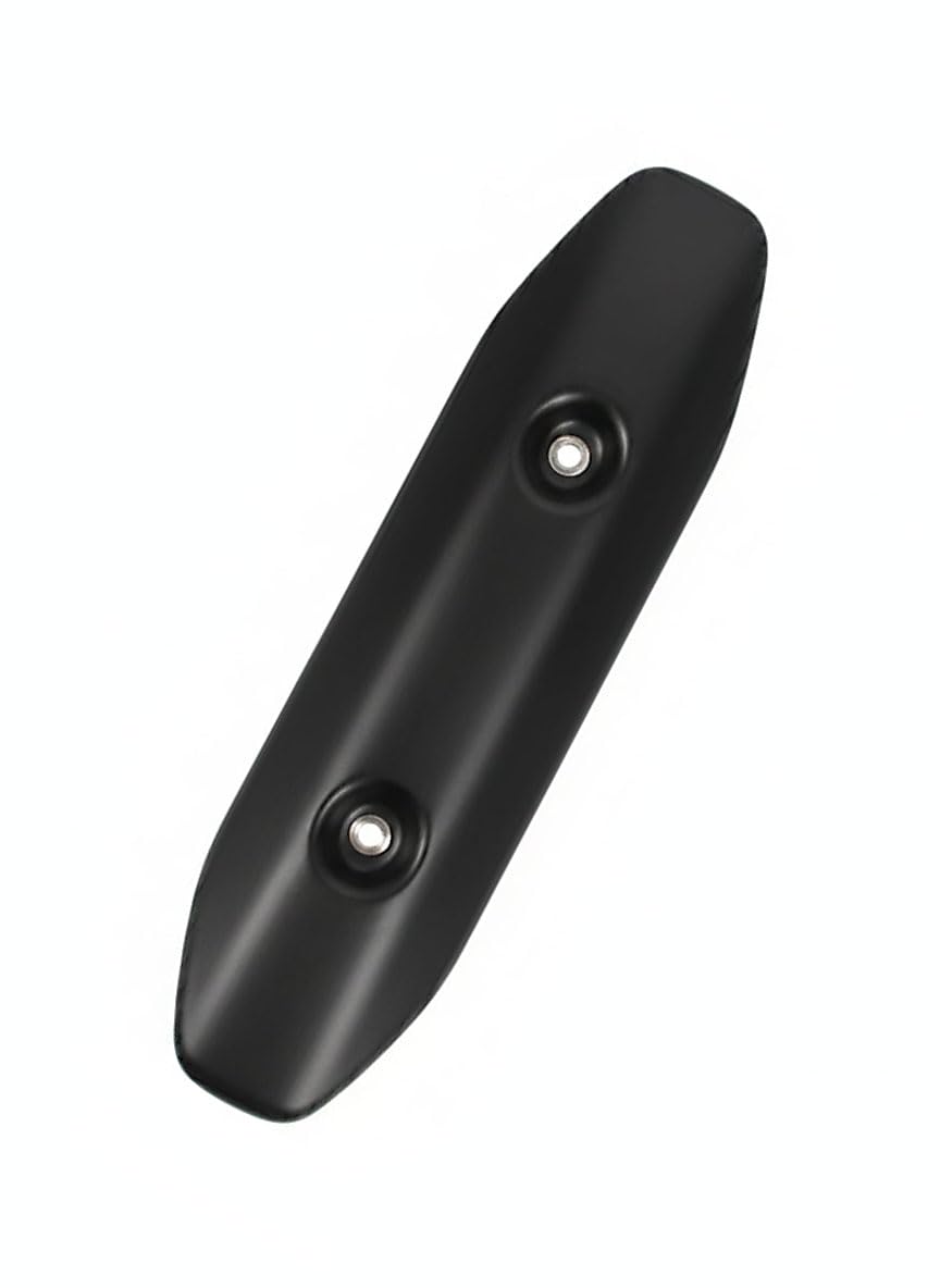 Silencer Plate Compatible with Bajaj Pulsar 220, Exhaust Heat Protection Shield Cover Guard, Motorcycle Silencer Safety Plate, Black-image-46