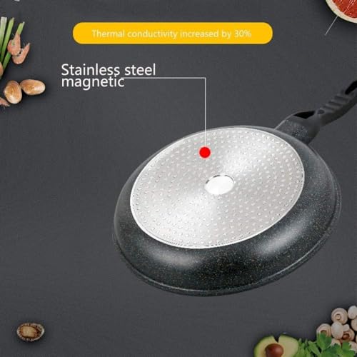 Wok antiadherente con tapa de vidrio 30 cm miniatura 3