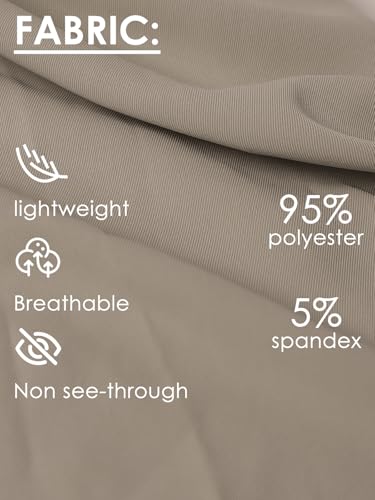 Damenhose mit Weitem Bein Kausale Büro Business Hosen für Damen mit Taschen Arbeitshosen mit hoher Taille Palazzohosen Anzughosen für Damen – Bild 4