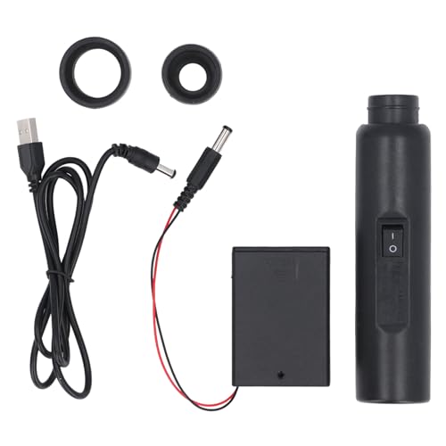 Gavigain USB Rechargeable Egg Candler LED Light, Clear Egg Development Viewer, Adjustable Rubber Attachments, Educational Tool for Classrooms