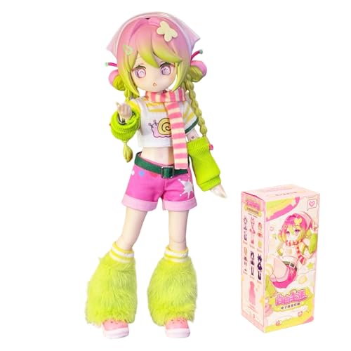 CALEMBOU BJD Blind Box, Electronic Cute Pet Series 20cm Ball Jointed Doll, Cute Dress Up Doll with Joints, Collection Action Figure Toys, Gift for Girls Boys (Electronic Cute Pet-1pc)