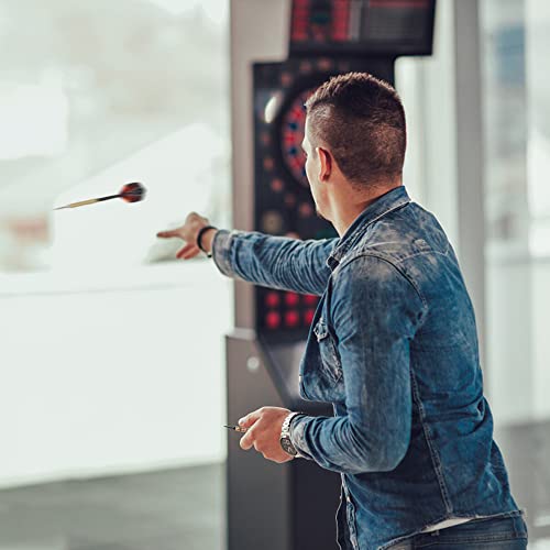 Foto von SacJkt Dartpfeile, Dartpfeile Metallspitze, Steeldarts Profi, Universelle Dart-Stiele und Dart-Flights Kit, Dart Pfeile Assorted Dart Zubehör Wurfbeschlag Splitterfest (12 Stück,15.2 cm)