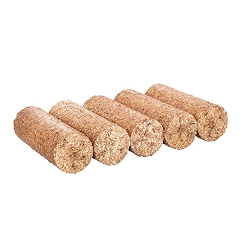 Nestro Round Wood Briquettes for Wood Stoves, Log Burners, Fireplaces Full and Part Pallets and Boxes - FSC 100%