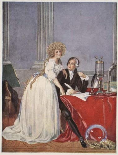 Image sur toile Nordique de David 60x90cm Lavoisier et sa femme