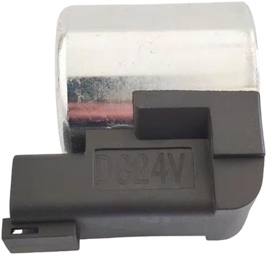 R215 R225-7 Solenoid Valve Coil Internal Diameter 18mm Height 40mm DC24V DC12V(DC24V)