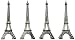 Kate Aspen 11063NA Eiffel Tower Place Card Holders