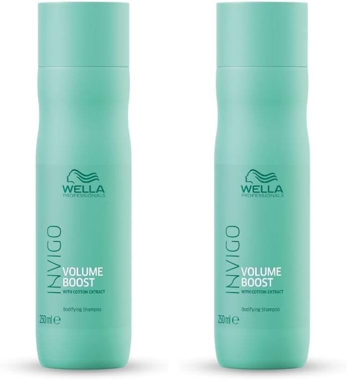 Image of Wella Professionals Invigo Volume Boost Bodifying Shampoo, 250 Ml (Pack of 2)