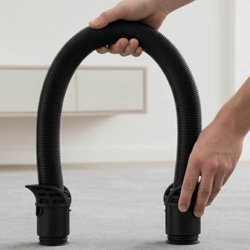 Skyevia 2.5m Replacement Hose Compatible with Shark Lift Away Vacuum NV602UK NV612UK NV702UK NZ690UK NZ691UK Stretch Suction Pipe Heavy Duty Corrugated Design