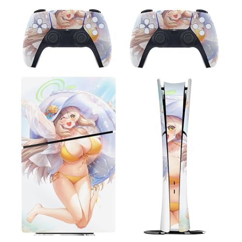 PS5 Slim �f�W�^���� �X�L���V�[�� �u���[�A�[�J�C�u �\�Z��m�m�~ ���� PlayStation 5 �ی�X�e�b�J�[ �v���C�X�e�[�V���� 5 ���^�X�L�� �ی�V�[�� �S�ʕی� ���ʑΉ������ʑΉ� �ϋv�� �w��/��/����/�ق���h�~ ���B�� �C�A�[��