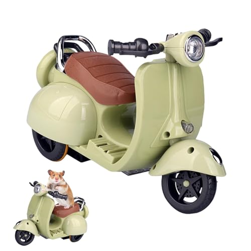ハムスター おもちゃ 面白い 車 電動バイク おもちゃ 360 度回転 オートバイ おもちゃ 一人遊び 寂しさ解消 知能トレーニング でぶにゃん対策 ペットグッズ 一人遊び 面白い 玩具 かわいい 誕生日 プレゼント