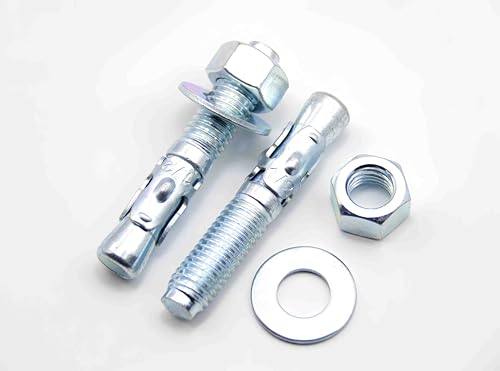 1234x334 wedge anchor by zinced of heavy-duty fastener for cement and concrete 8pcs pack