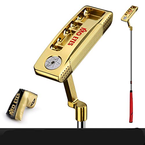 Leaysoo Golf Clubs Push Rod Professional Players C Soft Iron Forging Bars Steel,Gold