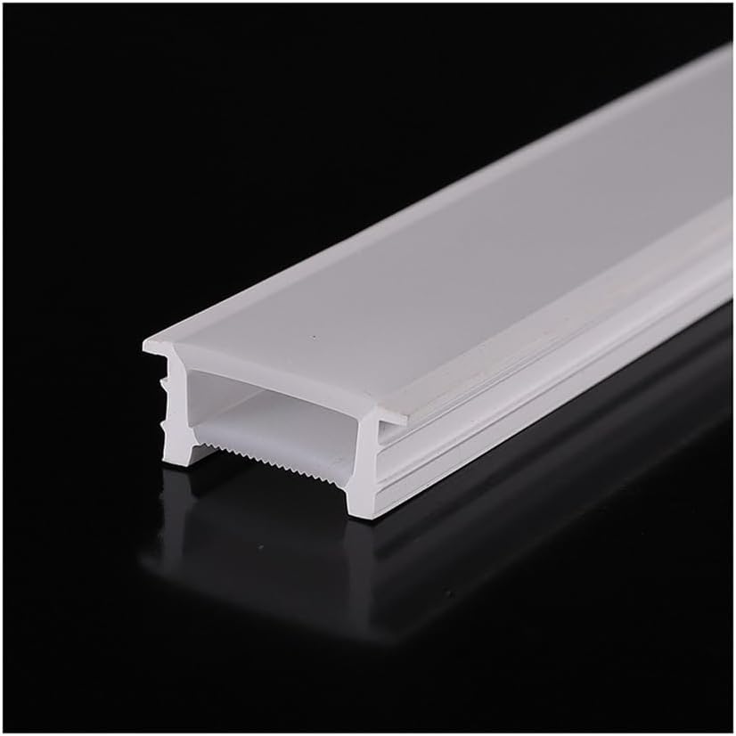 1M Soft Silicone Neon Tube for LED Strips - Removable, Bendable, Cover for WS2812 (Frontal Light, Anti-Leak Design)(F1212 White)