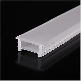 3.0m Cuttable LED Neon Silicone Channel for Strip Lights - Durable, Even Lighting, 120° Beam Angle, Easy Installation for Home & Office(F1010 White)