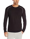 IZOD Men's Reverse Blend Waffle Lounge Top
