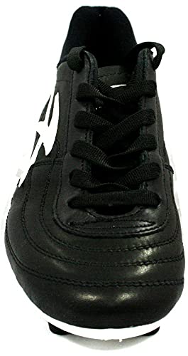 King Scarpe Calcio 972 Vitello Nero 45