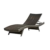 Lakeport Outdoor Adjustable Chaise Lounge Chair