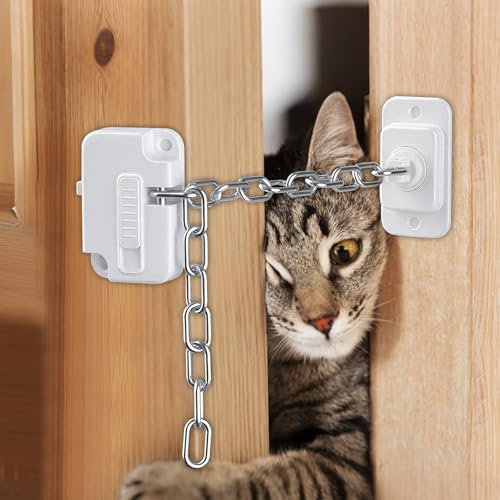 IGXX 2 Blocchi Sicurezza per Finestre UPVC, Serratura Porte Senza Fori per Camera/Frigo, Protezione Bambini/Animali, Adesivo per Metallo/Legno/Finestre Scorrevoli