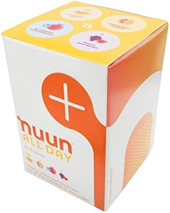 Nuun All Day: Hydrating Vitamin & Electrolyte Tablets, Multi Pack, Box of 4 Tubes