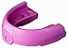 MOGO. Flavored Bubble Gum Braces Mouthguard - Mouth Guard for Braces and Sport Like Football, Rugby, Wrestling, Field Hockey - Adult Ages 11 & Up, Comes with Tether Strap & Case (Bubble Gum - Pink)